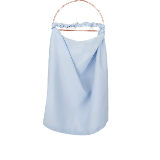 Elastic back Niqab - Sky blue