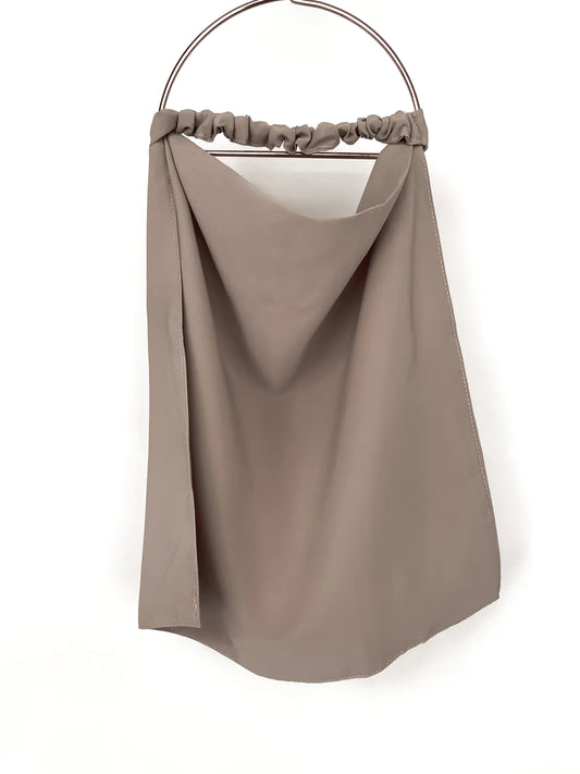 Elastic back Niqab - Sand