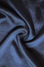 Crinkle Silk Hijab Sapphire Blue