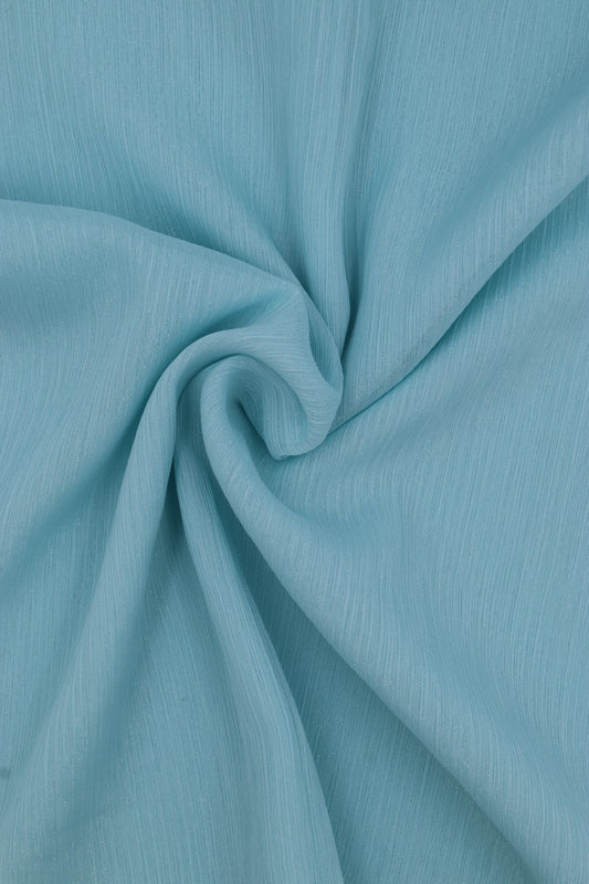 Lining Chiffon - Aqua Breeze