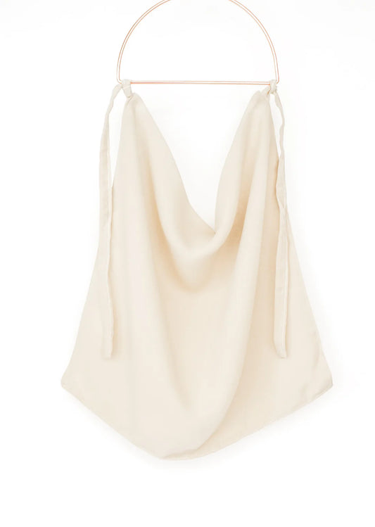 Tie-back Niqab - Cream