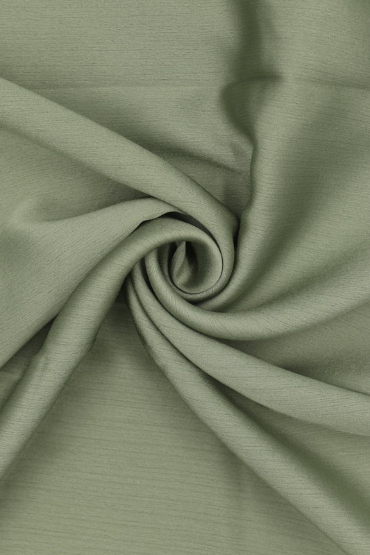 Mint Frost -Crinkle Silk Hijab