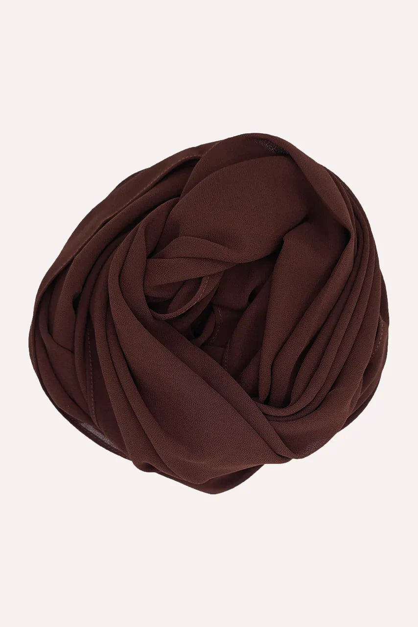 Premium Chiffon - Dark Chocolate