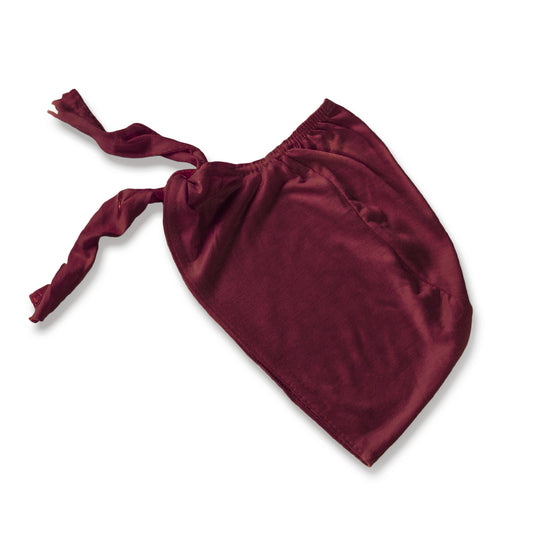 Tie-back Underscarf (Maroon)